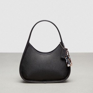Black Women COACH® Ergo In Coachtopia Leather Tote Bags | 71840HSXW