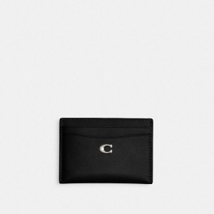 Black Women COACH® Essential Card Case Wallet | 38794JYDU