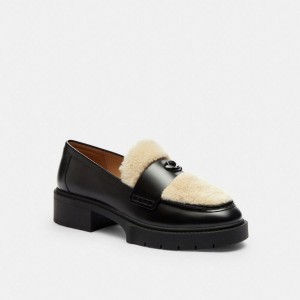 Black Women COACH® Leah Loafers | 06819WDLN