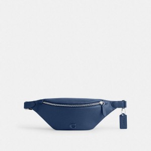 Blue Men COACH® Charter 7 Belt Bags | 37890IQRG