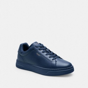 Blue Men COACH® High Line Sneakers | 28134CPET