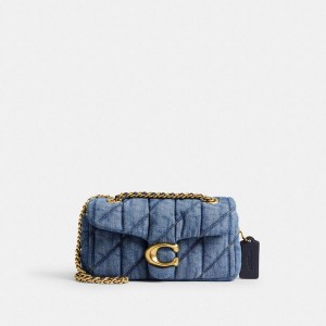 Blue Women COACH® Tabby 20 With Quilting Shoulder Bag | 07523VHOP