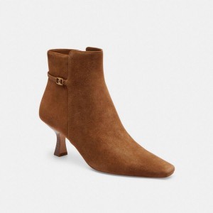 Brown Women COACH® Rebeccaie Boots | 10926AGDZ