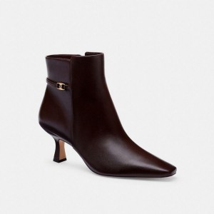 Brown Women COACH® Rebeccaie Boots | 23609VTJD