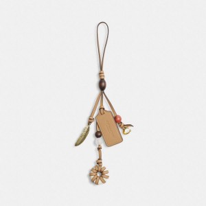 Gold Women COACH® Heritage Bag Charms | 19345PONR