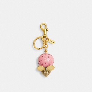Gold Women COACH® Mouse Bag Charms | 03156WVXP