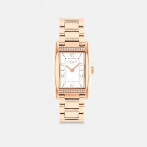 Gold Women COACH® Reese, 24 Mm X 35 Mm Watches | 28475VGPI