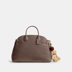 Gold Women COACH® Soft Empire Carryall Bag 40 Ands Charms | 89410QDCX