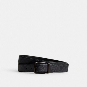 Grey Men COACH® Harness Buckle Cut To Size Reversible, 38 Mm Belts | 45081DFQT