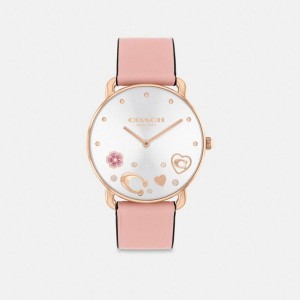 Pink Women COACH® Elliot, 36 Mm Watches | 60983KBOG