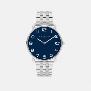 Silver Men COACH® Elliot, 41 Mm Watches | 98450SFXB