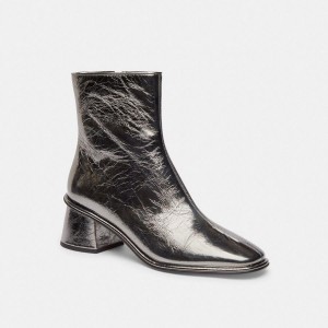 Silver Women COACH® Gigiie Boots | 24761JZWE
