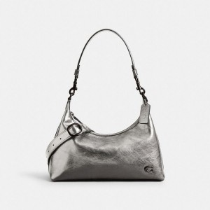Silver Women COACH® Juliet Shoulder Bag | 12875ZTVP