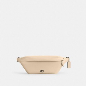 White Men COACH® Hall Belt Bags | 18529IRLG