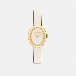 White Women COACH® Sammy, 22 Mm Watches | 34508WSOM