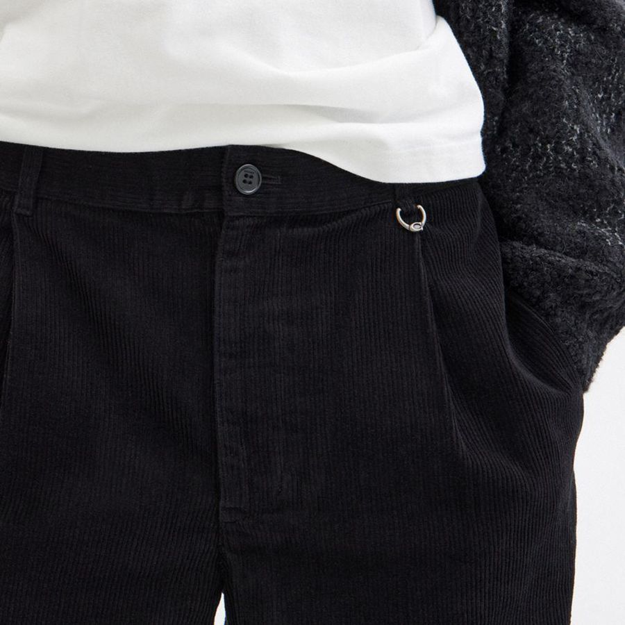 Black Men COACH® Corduroy Pants | 41286IHBF