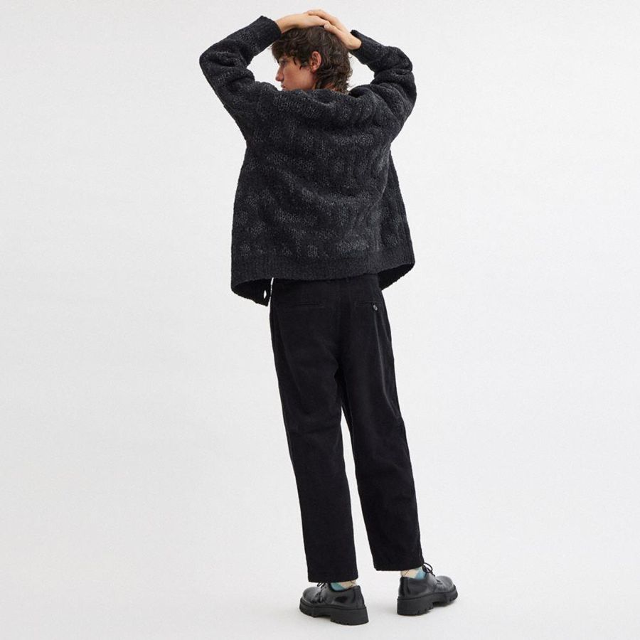 Black Men COACH® Corduroy Pants | 41286IHBF