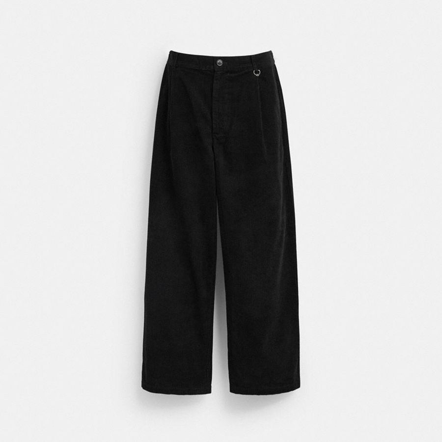 Black Men COACH® Corduroy Pants | 41286IHBF