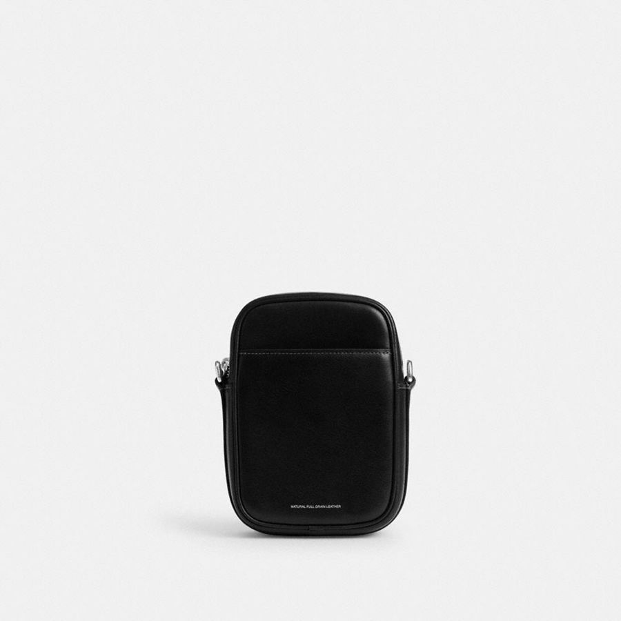 Black Men COACH® Hitch Crossbody Bag | 41739WNYP
