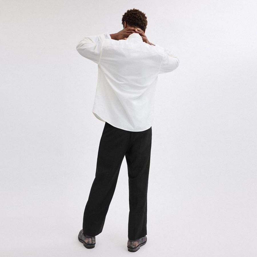 Black Men COACH® Tuxedo Pants | 12670ELJK