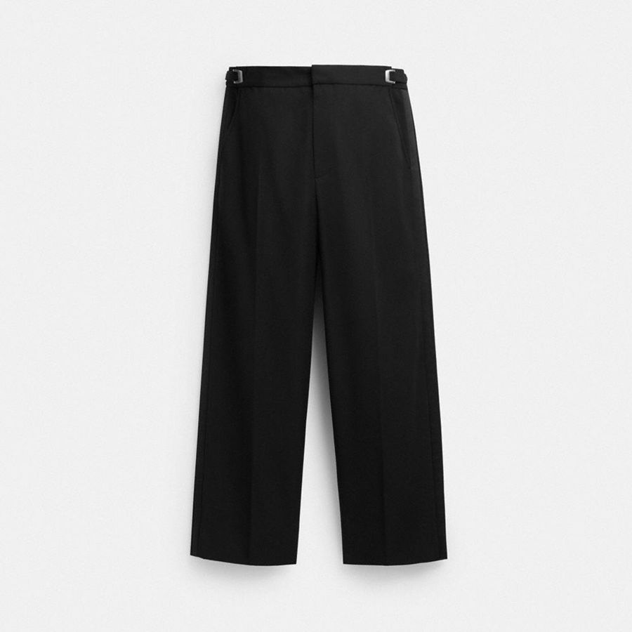 Black Men COACH® Tuxedo Pants | 12670ELJK