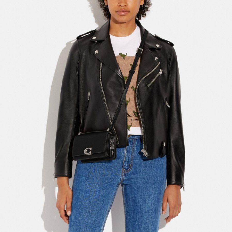 Black Women COACH® Bandit Crossbody Bag | 23089YBZK