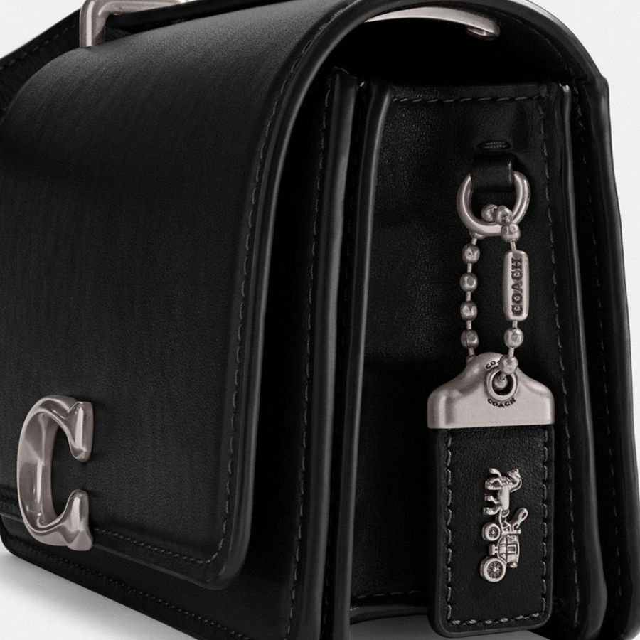 Black Women COACH® Bandit Crossbody Bag | 23089YBZK