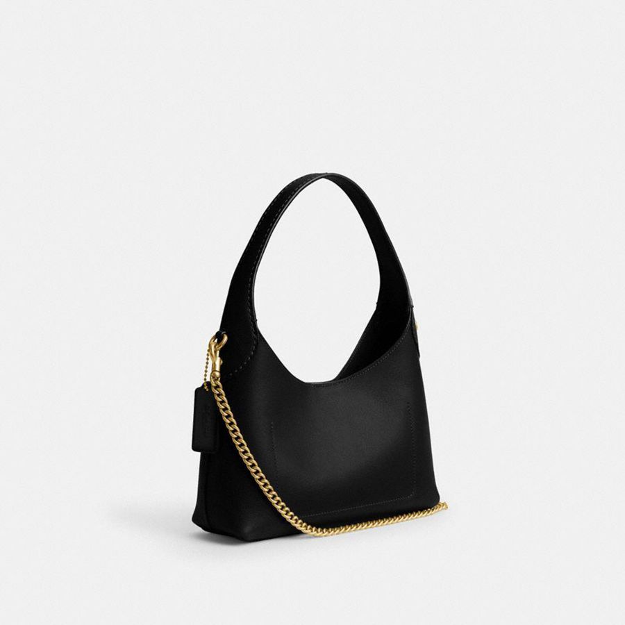 Black Women COACH® Brooklyn 23 Shoulder Bag | 72869QNAF