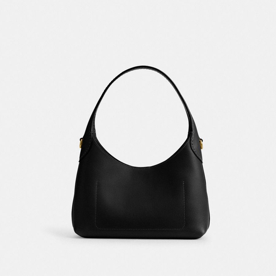 Black Women COACH® Brooklyn 23 Shoulder Bag | 72869QNAF