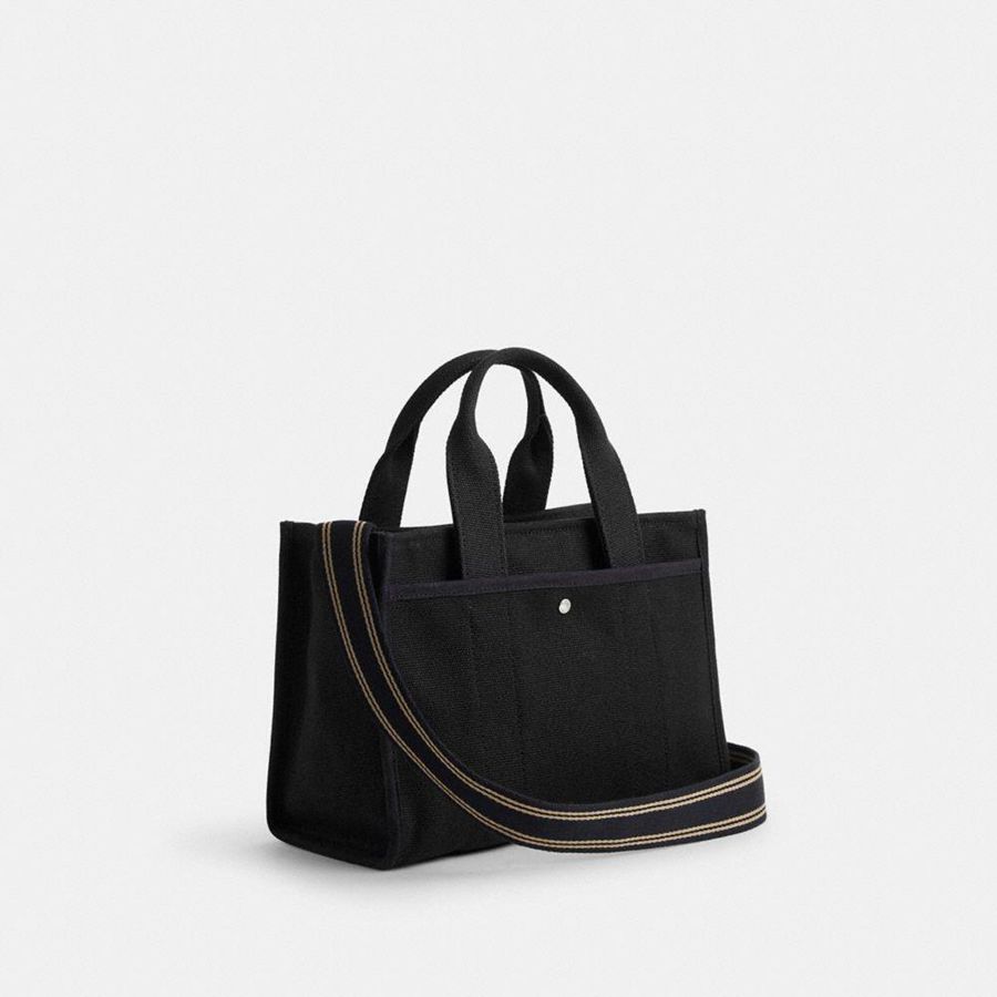 Black Women COACH® Cargo 26 Tote Bags | 31826WHKJ