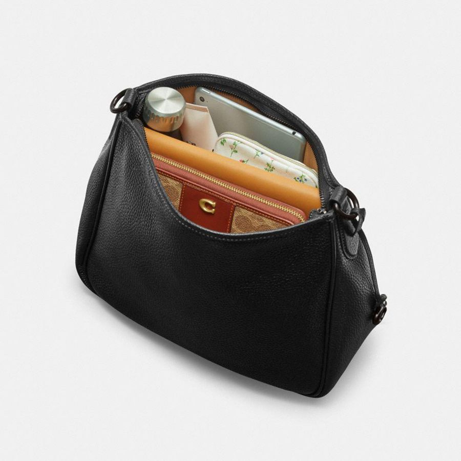 Black Women COACH® Cary Shoulder Bag | 96812FENC