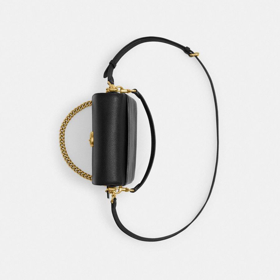 Black Women COACH® Cassie 19 Crossbody Bag | 43596SJQI