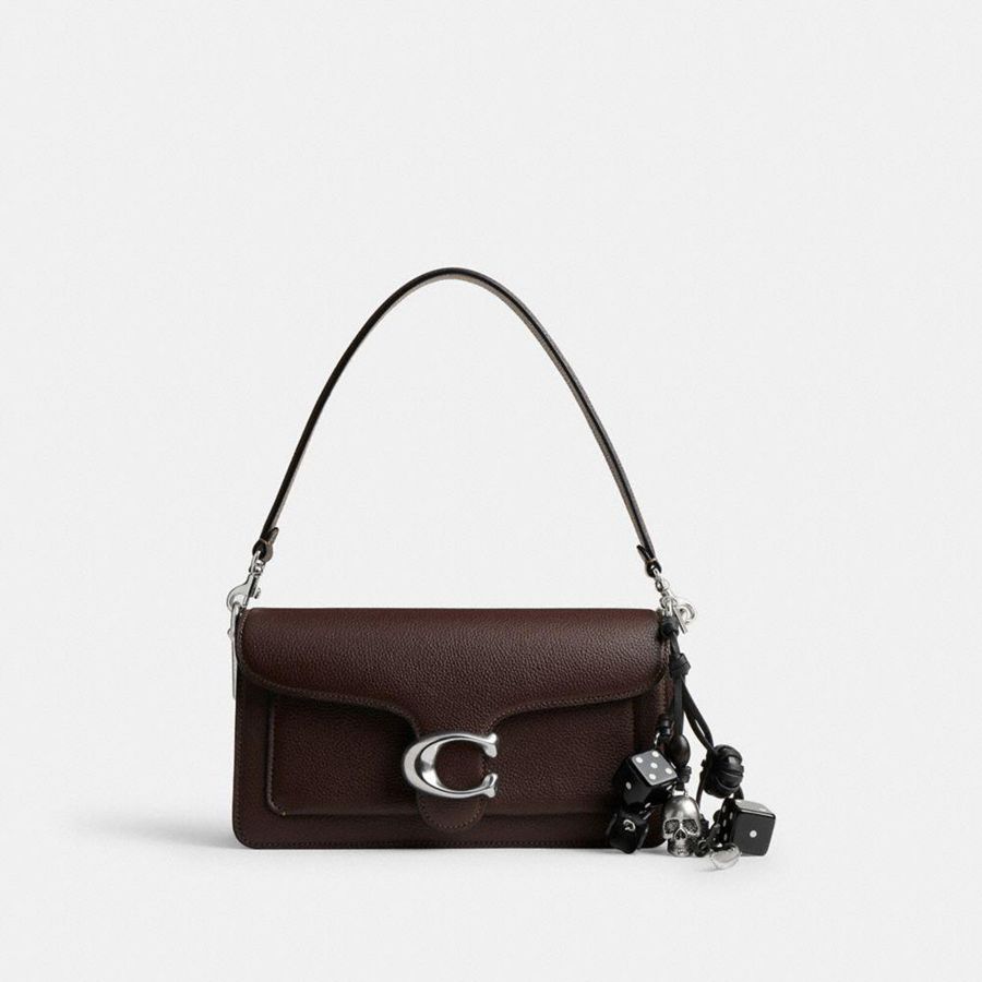 Black Women COACH® Cluster Dice Bag Charms | 28430QWYG