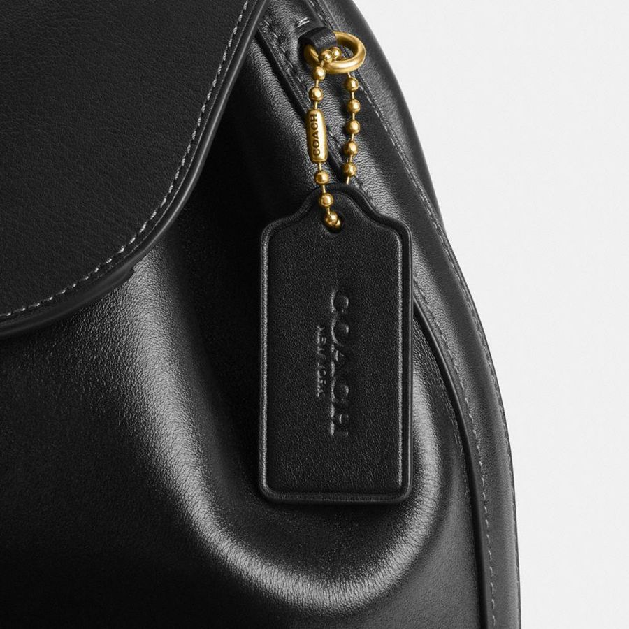 Black Women COACH® Crosby 28 Backpack | 28739CPLJ