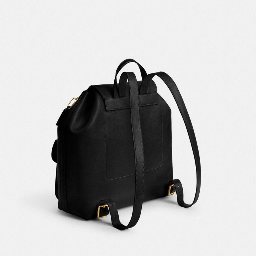 Black Women COACH® Crosby Backpack | 15830NAHK