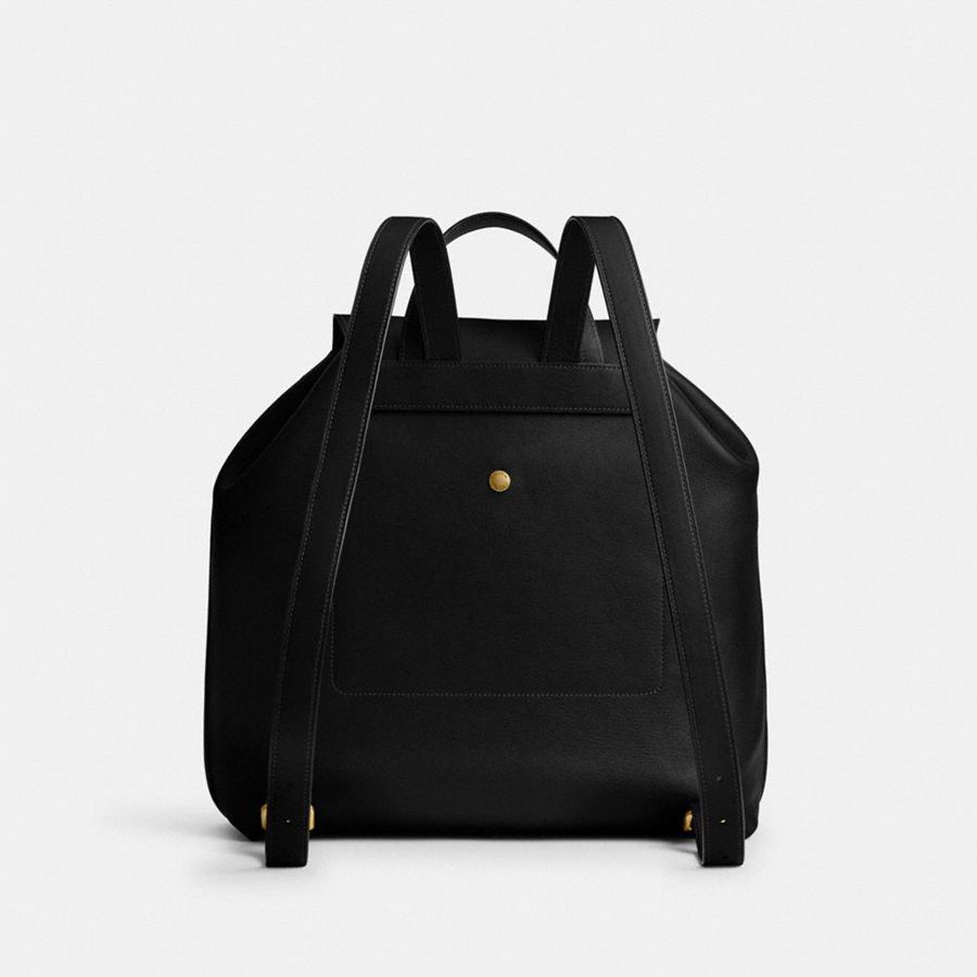 Black Women COACH® Crosby Backpack | 15830NAHK