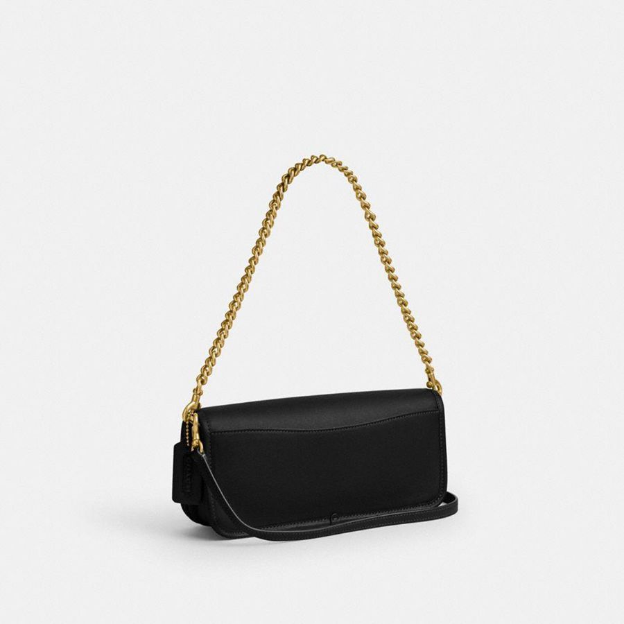 Black Women COACH® Dinky Hobo Bag | 52087UCAH