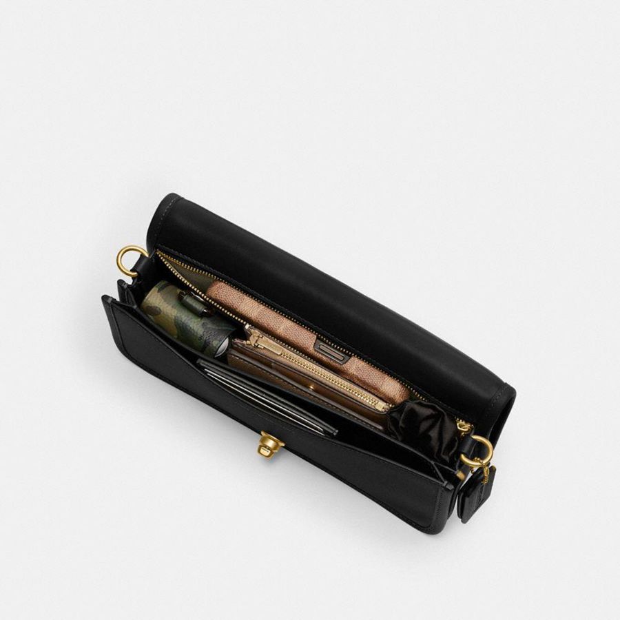 Black Women COACH® Dinky Hobo Bag | 52087UCAH