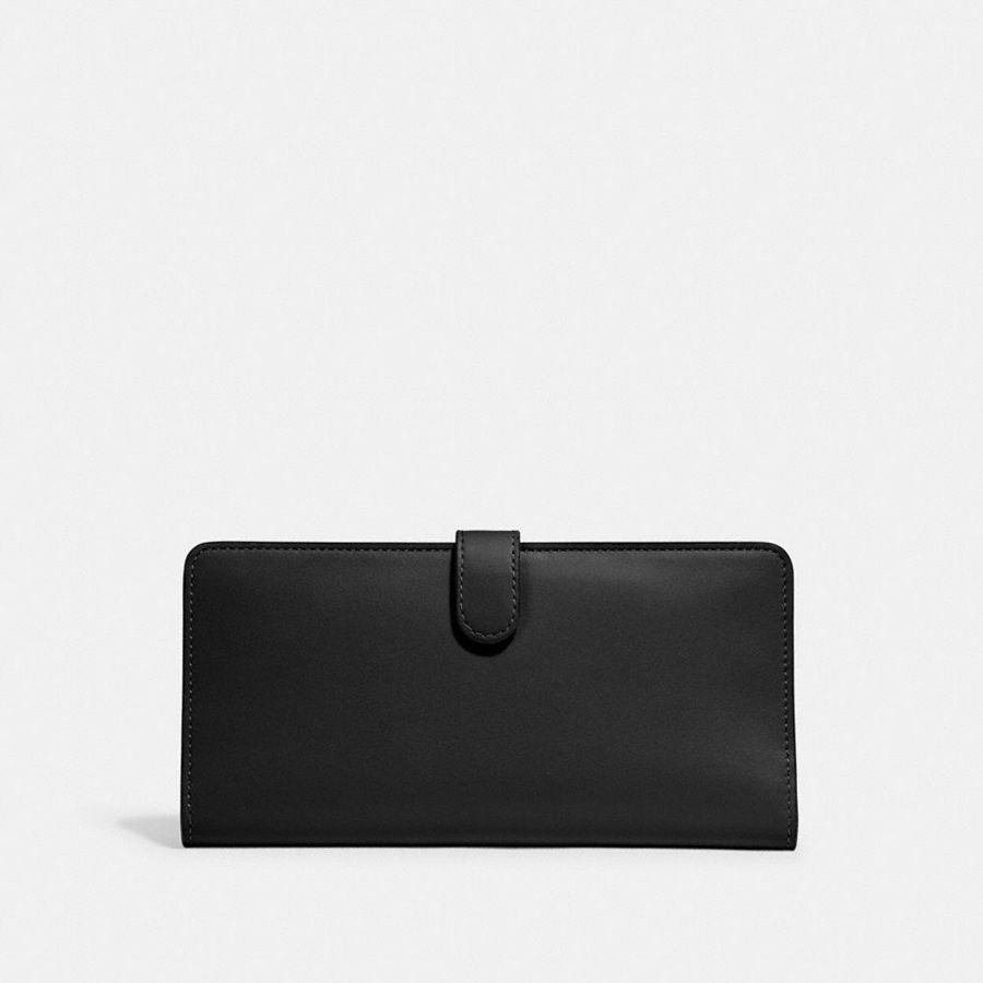 Black Women COACH® Essential Slim Wallet | 58769EXKH