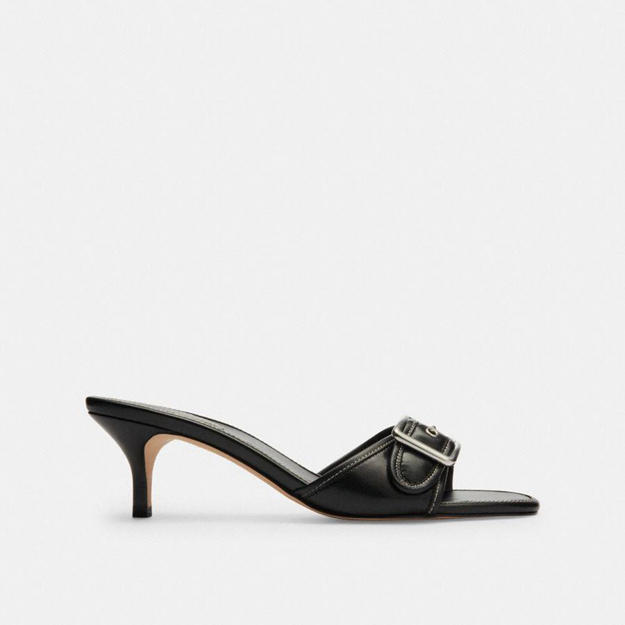 Black Women COACH® Margot Sandals | 71386MNRX