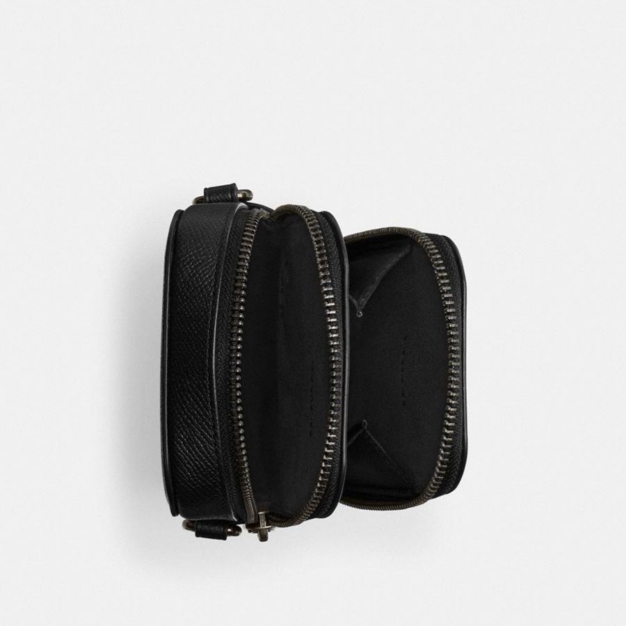 Black Women COACH® Phone Crossbody Bag | 21598JIAT