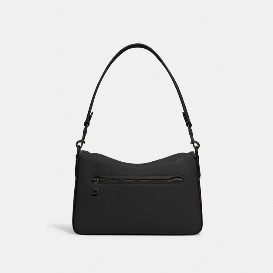 Black Women COACH® Soft Tabby Shoulder Bag | 32450EBKH