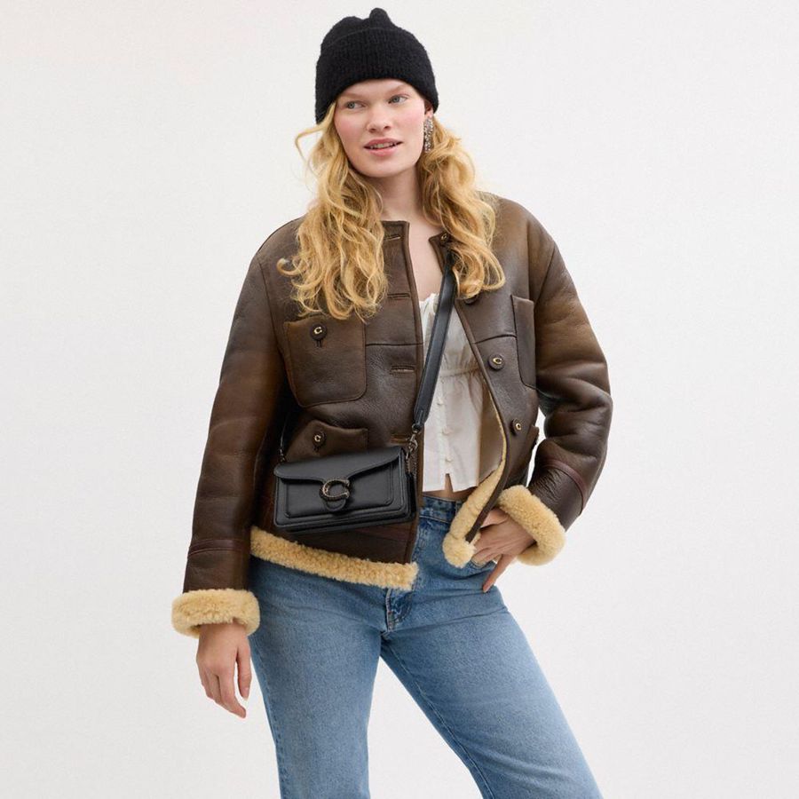 Black Women COACH® Tabby 20 Shoulder Bag | 92657VXRD