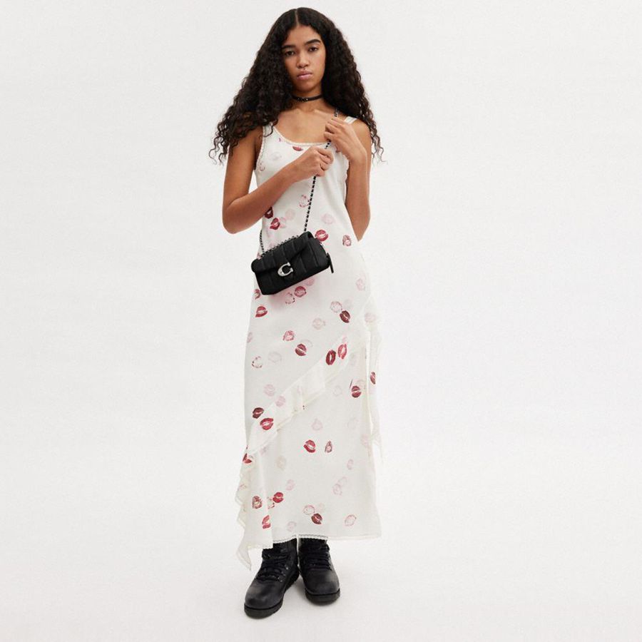 Black Women COACH® Tabby 20 With Quilting Shoulder Bag | 50946AKRH