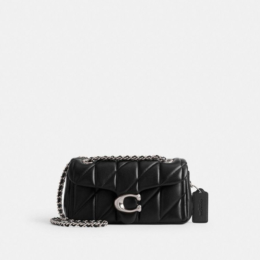 Black Women COACH® Tabby 20 With Quilting Shoulder Bag | 50946AKRH