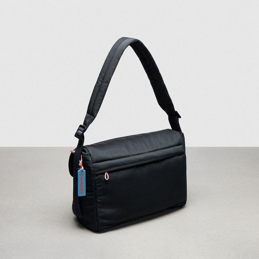 Black Women COACH® Topia Loop Messenger Crossbody Bag | 04679NFGV
