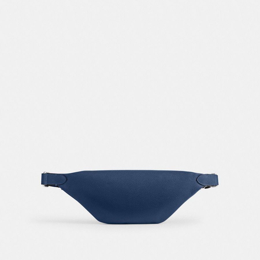 Blue Men COACH® Charter 7 Belt Bags | 37890IQRG