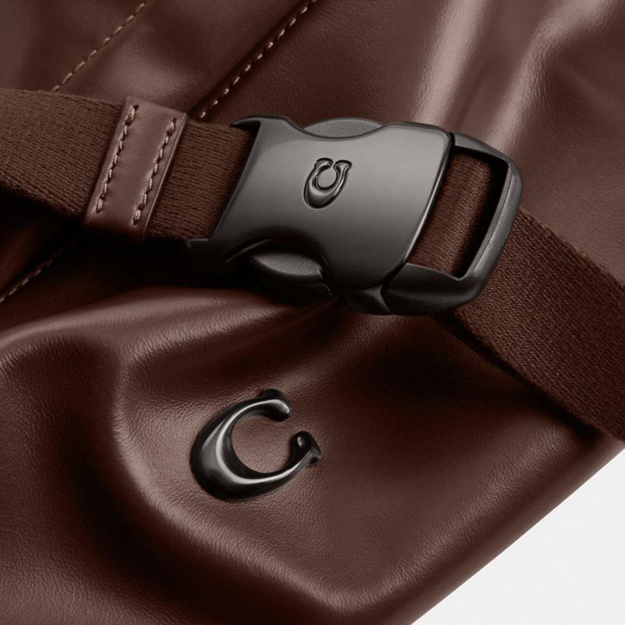 Brown Men COACH® Hall Belt Bags | 09148GCPX