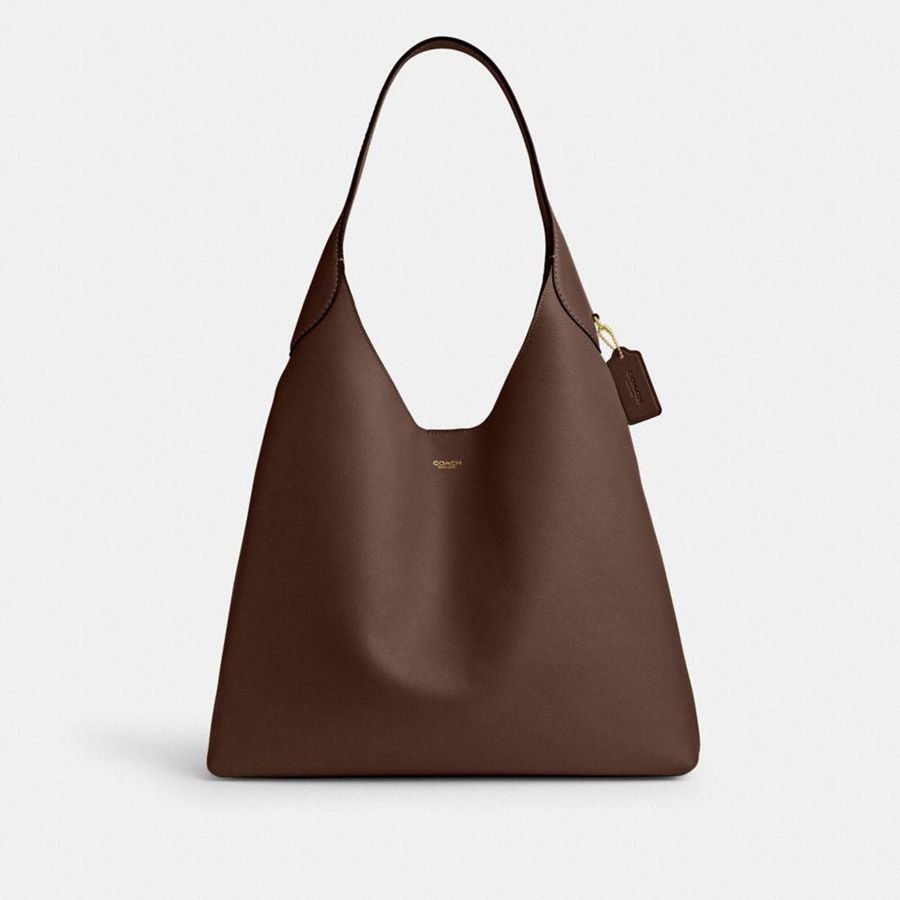 Brown Women COACH® Brooklyn 39 Shoulder Bag | 51734SKAM