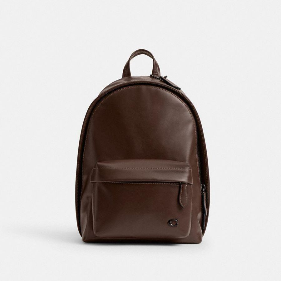 Brown Women COACH® Hall 22 Backpack | 13490OPTU